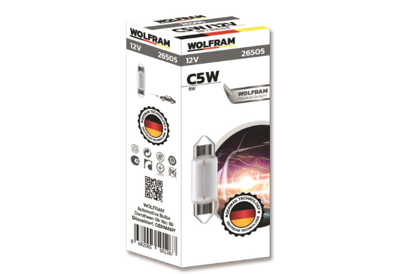 SIJALICA 12V C5W 36MM W 26505