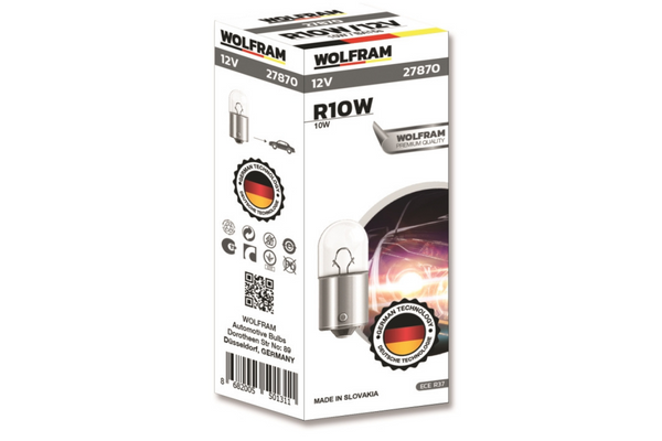 SIJALICA12V R10W W 27870